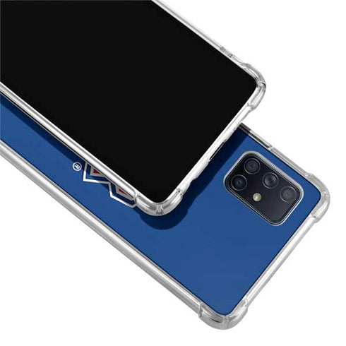 NHL Montreal Canadiens Solid Background Galaxy A51 5G Clear Case