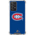 NHL Montreal Canadiens Solid Background Galaxy A52 5G Clear Case