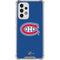 NHL Montreal Canadiens Solid Background Galaxy A53 5G Clear Case
