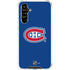 NHL Montreal Canadiens Solid Background Galaxy A54 5G Clear Case