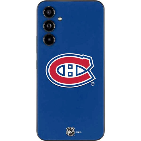 NHL Montreal Canadiens Solid Background Galaxy A54 5G Skin
