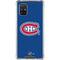 NHL Montreal Canadiens Solid Background Galaxy A71 5G Clear Case