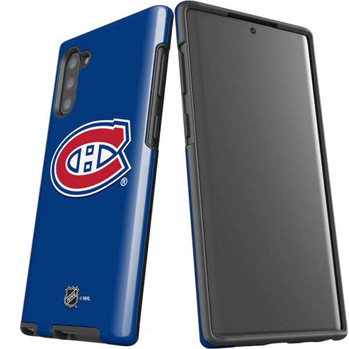 NHL Montreal Canadiens Solid Background Galaxy Note 10 Pro Case