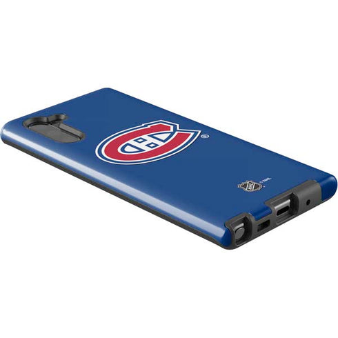 NHL Montreal Canadiens Solid Background Galaxy Note 10 Pro Case