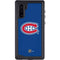 NHL Montreal Canadiens Solid Background Galaxy Note 10 Waterproof Case
