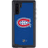 NHL Montreal Canadiens Solid Background Galaxy Note 10 Waterproof Case