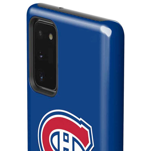 NHL Montreal Canadiens Solid Background Galaxy Note20 5G Pro Case