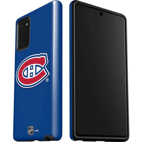 NHL Montreal Canadiens Solid Background Galaxy Note20 5G Pro Case