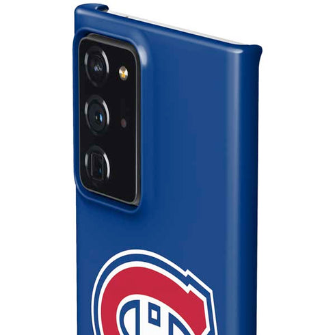 NHL Montreal Canadiens Solid Background Galaxy Note20 Ultra 5G Lite Case