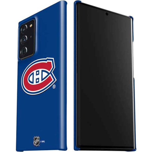 NHL Montreal Canadiens Solid Background Galaxy Note20 Ultra 5G Lite Case