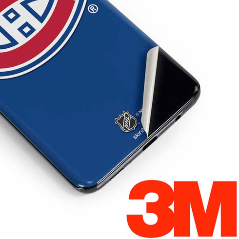 NHL Montreal Canadiens Solid Background Galaxy S10 Skin