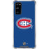 NHL Montreal Canadiens Solid Background Galaxy S20 FE Clear Case
