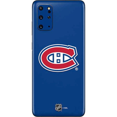 NHL Montreal Canadiens Solid Background Galaxy S20 Plus Skin