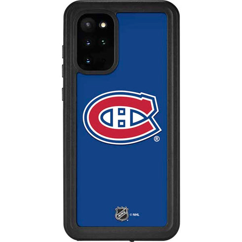 NHL Montreal Canadiens Solid Background Galaxy S20 Plus Waterproof Case