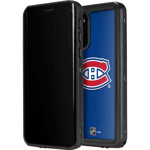 NHL Montreal Canadiens Solid Background Galaxy S20 Plus Waterproof Case