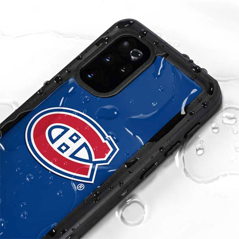 NHL Montreal Canadiens Solid Background Galaxy S20 Plus Waterproof Case