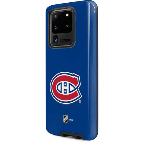NHL Montreal Canadiens Solid Background Galaxy S20 Ultra 5G Pro Case