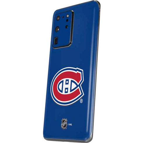 NHL Montreal Canadiens Solid Background Galaxy S20 Ultra 5G Skin