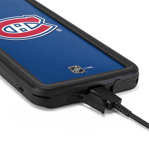 NHL Montreal Canadiens Solid Background Galaxy S20 Waterproof Case