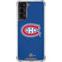 NHL Montreal Canadiens Solid Background Galaxy S21 5G Clear Case