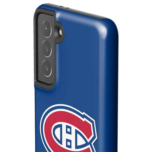 NHL Montreal Canadiens Solid Background Galaxy S21 5G Pro Case