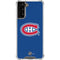 NHL Montreal Canadiens Solid Background Galaxy S21 FE Clear Case