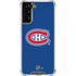 NHL Montreal Canadiens Solid Background Galaxy S21 FE Clear Case