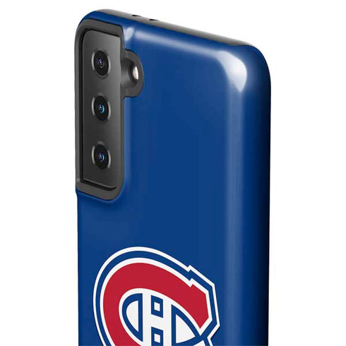 NHL Montreal Canadiens Solid Background Galaxy S21 FE Pro Case