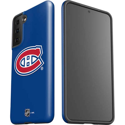 NHL Montreal Canadiens Solid Background Galaxy S21 FE Pro Case
