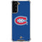 NHL Montreal Canadiens Solid Background Galaxy S21 Plus 5G Clear Case