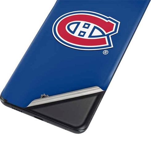 NHL Montreal Canadiens Solid Background Galaxy S21 Plus 5G Skin