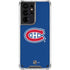 NHL Montreal Canadiens Solid Background Galaxy S21 Ultra 5G Clear Case