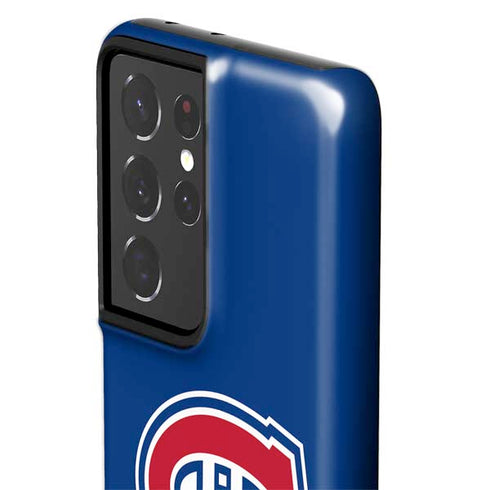 NHL Montreal Canadiens Solid Background Galaxy S21 Ultra 5G Pro Case