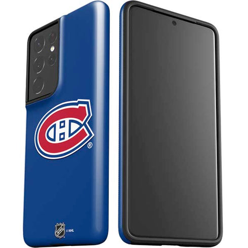 NHL Montreal Canadiens Solid Background Galaxy S21 Ultra 5G Pro Case