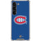 NHL Montreal Canadiens Solid Background Galaxy S23 Clear Case