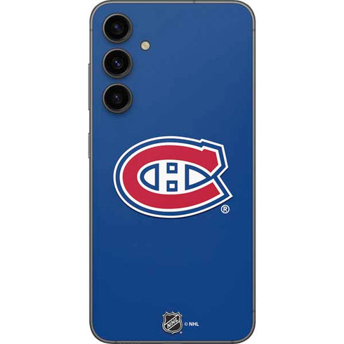NHL Montreal Canadiens Solid Background Galaxy S23 FE Skin
