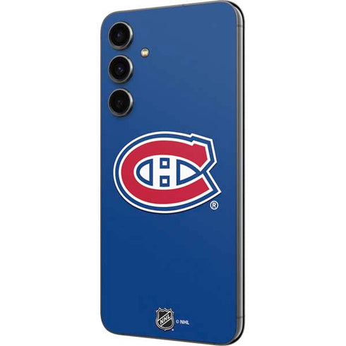 NHL Montreal Canadiens Solid Background Galaxy S23 FE Skin