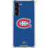 NHL Montreal Canadiens Solid Background Galaxy S23 Plus Clear Case