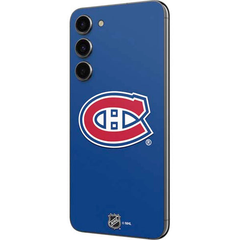 NHL Montreal Canadiens Solid Background Galaxy S23 Plus Skin