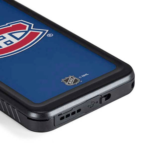 NHL Montreal Canadiens Solid Background Galaxy S23 Plus Waterproof Case