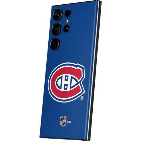 NHL Montreal Canadiens Solid Background Galaxy S23 Ultra Skin