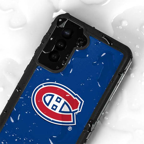 NHL Montreal Canadiens Solid Background Galaxy S23 Waterproof Case