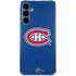 NHL Montreal Canadiens Solid Background Galaxy S24 Clear Case