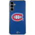 NHL Montreal Canadiens Solid Background Galaxy S24 Plus Clear Case
