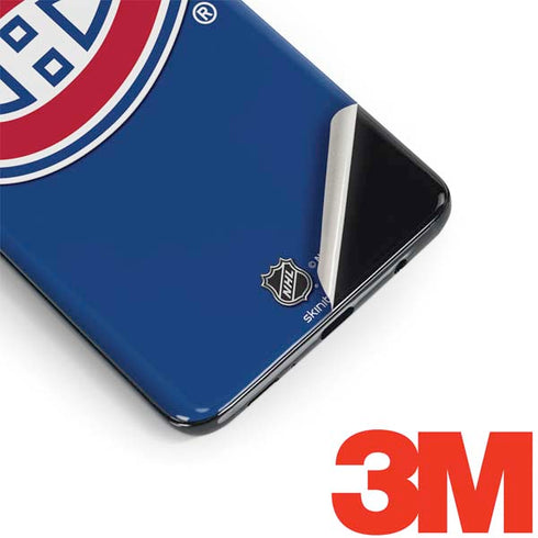 NHL Montreal Canadiens Solid Background Galaxy S9 Plus Skin