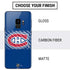 NHL Montreal Canadiens Solid Background Galaxy S9 Skin