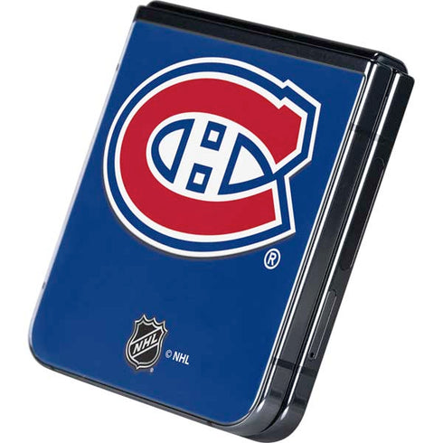 NHL Montreal Canadiens Solid Background Galaxy Z Flip5 5G Skin
