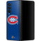 NHL Montreal Canadiens Solid Background Galaxy Z Fold3 5G Skin