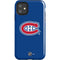 NHL Montreal Canadiens Solid Background iPhone 11 Impact Case