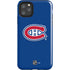 NHL Montreal Canadiens Solid Background iPhone 11 Pro Max Impact Case